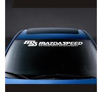 AUJSHDH Etiqueta Engomada del Parabrisas del Coche, para Mazda 3 6 Axela Demio CX3 Speed MPE BN MS Parabrisas de la Ventana Trasera Delantera del Coche Pegatina Reflectante,C