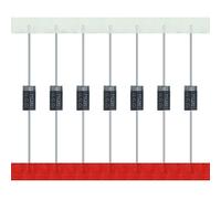 AUKENIEN MUR460 Diodos Rectificador 4A 600V DO-27 Diodo Electrónicos de Recuperación Súper Rápida Axial 4 Amperios 600 Voltios (Paquete de 20 Piezas)