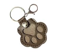 Aukojoy Llavero de recuerdo para mascotas, recogedor de pelo de perro, colgante de recuerdo para pelo de gato o perro, colgante de colección de pelo de mascota