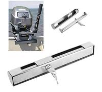 Aukson - Cerradura de motor fuera de borda de alta seguridad de acero inoxidable cerradura de motor fuera de borda resistente de latón con llave