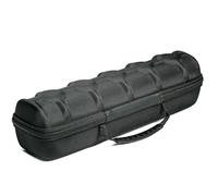 AUKURA Estuche de viaje para reloj, 5 ranuras con cremallera dura, caja de transporte y organizador para hombres y mujeres, con almohada suave antimovimiento, sin arañazos, para relojes pequeños y