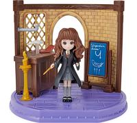 Aula de amuletos Magical Minis de Harry Potter del Mundo M gico con figura exclusiva de Hermione Granger y accesorios, juguetes para ni os de 5 a