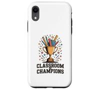 Aula de Campeones Diseño Educativo Motivacional Carcasa para iPhone XR