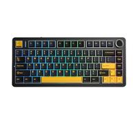 Aula F75 Mecánico RGB TKL Reaper Switch Wireless Macroller Teclado Hot Swap Negro