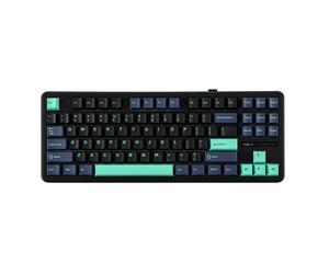 Aula f87 mecánico rgb tkl graywood v4 switch wireless macrol hot swap