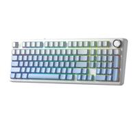 Aula F99 Pro 3 Modos RGB Hot Swap Mecánico Nimbus V3 Switch Wireless Macro Teclado Gradient Azul
