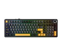 Aula F99 Pro 3 Modos RGB Hot Swap Mecánico Star Vector Switch Wireless Macro Teclado Negro