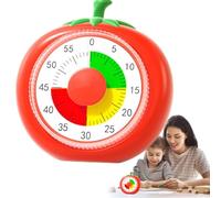 Aula y 60 minutos Count Downymer, temporizador visual diseño de patrón de fruta, aprendizaje infantil, actividades grupales, tareas domésticas y gestión del tiempo de juego Count Downtimmer para niños