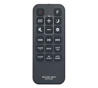 AULCMEET AKB75155301 Mando a Distancia de Repuesto Compatible con LG 2.1ch Wireless Soundbar Home Cinema System SJ5, SPJ5-W