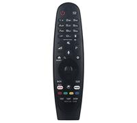 AULCMEET AN-MR650A, AKB75075301 Mandos a Distancia por Voz Aptos para LG Smart TV W7, G7, E7, C7, B7SJ957V, SJ955V, SJ950V, SJ9509, SJ850V, SJ8509, SJ810V,- UHD TV: UJ750V