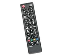 AULCMEET BN59-01247A Remplacer Télécommande pour Samsung Smart TV UE55KU6670 UE65KS9000 UE49KS7500 UE50KU6070 UE55K6300 UE55KS9000 UE55KU6000 UE55KU6500 UE49K5572 UE55KU6092U UE60KU6020 UE32K5572