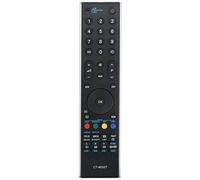 AULCMEET CT-90327 Mando a Distancia reemplazado Compatible con Toshiba UHD TV 42XV635D 37AV554 42XV555DB 42XV555D 42XV625D 32RV753 42XV555D 37AV55 CT90273 CT90274 40274 RV753 40TV743