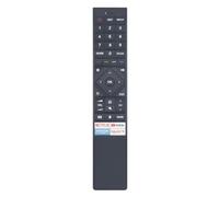 AULCMEET ERF3A72 Reemplazo de Voz Mando a Distancia Compatible con Hisense 4K OLED Smart TV 50A690FEVS 55A690FEVS HE65A6900FUWTS(0100) 65A69FEVS U7QF U8QF 55U8QF 65U8QF 55U7QF