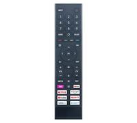 AULCMEET ERF3B80H Ersatz-Sprachfernbedienung Kompatibel mit Hisense 4K OLED Smart TV 70A7100F 75A76GQ 75A7GQ 50A6BG 50A7100F 50A76GQ 50A7GQ 50E76GQ 55A66G