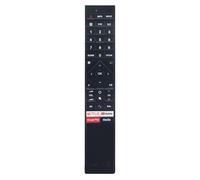 AULCMEET ERF6E60 ERF3F70H Reemplazo Sin Control Remoto por Voz Compatible con Hisense 4K 1080P Full HD OLED Smart TV LEDNHE100LN60D ERF6G60 ERF6F60 100LN60D