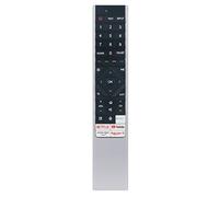 AULCMEET ERF6F64H Control Remoto de Repuesto Compatible con Hisense 4K OLED Smart TV 55A8G 65A9G 75U9GQ 55U7QF