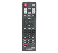 AULCMEET Mando a Distancia,AKB73575401 AKB73575402 Nuevo Mando a Distancia Apto para fit for LG Home Theater Sound Bar Speaker System NB4532B NB4540 NB5540 NBN36 NB2420A NB2520A NB2530A