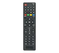 AULCMEET Mando a Distancia de Repuesto Apto para Tele System Digital Decoder TS6822 T2HEVC Twin Tuner EASY/01 Easy Stealth/01
