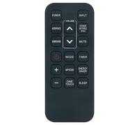AULCMEET Mando a distancia de repuesto compatible con altavoz de TV ZVOX AccuVoice AV155 AV157 AV201 AV203 AV257 AV150 barra de sonido de audio