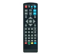 AULCMEET Mando a Distancia de Repuesto Compatible con Edision 2 en 1 Receptor y TV Picco T265 Picco T265 Proton S2 progressiv Nano, progressiv Nano Plus progressiv Nano Plus LED híbrido, híbrido Lite