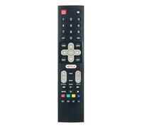 AULCMEET Mando a Distancia de Repuesto Compatible con METZ Engel AIWA 4K OLED Smart TV LE3282SM 40E6X22A LE3280SM LE2481SM LE5580SM LE3281SM LE4081SM 55U2X42C LE4080SM H0F19A075GPD10
