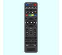 AULCMEET Mando a Distancia de Repuesto Fit for Techly Decoder Ricevitore Digitale Terrestre DVB-T/T2 H.265 HEVC IDATA TV-DT2PLB, IDATA TV-DT2SCA, IDATA TV-DT2MB
