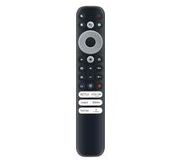 AULCMEET Mando a Distancia,RC902V FMR4 Nuevo Mando a Distancia Apto para fit for TCL 4K UHD Smart TV 75S434 43S446 50S446 50S546 55S446 55R646 55S546 65S446 40S330