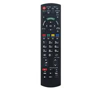 AULCMEET N2QAYB000717 Mando a Distancia de Repuesto Compatible con Panasonic 4K OLED TV TX-P42X50B,TX-P42X50E,TX-P50X50E,TX-L32EM5B,TX-L32X5B,TX-L50EM5B,TX-PR50X50,TX-P50X50B