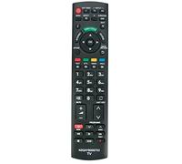 AULCMEET N2QAYB000753 Mando a Distancia de Repuesto Apto para Panasonic TV TX-L32D28EP TK-L32E5 TX-L42E5 TX-L42EW5 TX-L47E5B TX-L37E5 TX-L47EW5 TX-LR47E5 TX-L37E5 TX-L37E5E Sub N2QAYB000673