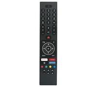 AULCMEET RC43135P Mando a Distancia Reemplazo para Finlux XUHD 4K TV 32-FHA-5660 40-FFD-5660 43-FUE-8060 43FFC5661 49FFD5660 SJ55FU720D 24FHDMC5165 32FHD5620 75FUD8520 22-FDMD-5160 43-FFC-5661