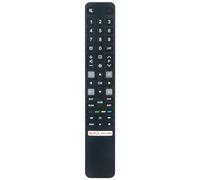 AULCMEET RC802NU YUI1 Reemplazar el Control Remoto Fit for TCL FHD7900 Serie Full HD Android TV, P63 P72 P73 Serie 4K HDR TV, S52 S54 S62 Serie Android TV, X92 Serie Mini LED 8K TV