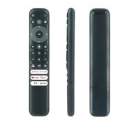 AULCMEET RC813 FMB2 - Mando a distancia de voz para TCL TV QLED 4K 8K UHD Smart TV 75QM850G 85QM850G 98QM850G 85S450G 43S450G 50S450G 50S450G-CA 55S450G