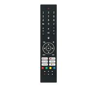 AULCMEET RCA4995 - Mando a distancia de repuesto compatible con JVC TiVo Bush HDR10 LED Tik-Tok TV 43FT24CA 40FT24CA 32FT24CA 32HT24CA 24HT24CA LT-32VH7555 LT-24VH5455 LT-32VF5355 LT-32VF5355 LT