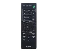 AULCMEET RM-AMU212 Mando a Distancia de Repuesto Compatible con Sony Home Audio SS-SBT20 HCD-SBT20 CMT-X3CD CMT-SBT20 Sistema ESTÉREO HI-FI DE Panel Plano INALÁMBRICO CD