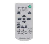 AULCMEET RM-PJ6 RMPJ6 Reemplace el Ajuste Remoto para el proyector Sony BrightEra VLP-PHZ10,VLPPHZ10,VPL-BW12S,VPL-BW5,VPL-BW7, VPL-CS5,VPL-CX70,VPL-CX71,VPLBW12S,VPLBW5,VPLBW7,VPLCS5,VPLCX70,VPLCX71