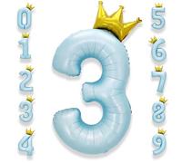 AULE Globo Número 3 Azul