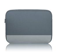 AULEEP Fundas de neopreno para ordenador para portátil de 13 a 14 pulgadas resistente al agua compatible con Acer/Asus/Dell/Lenovo/HP (costuras grises)
