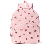 Aulenge Mochila de Pana para Niño Pequeño Mochila Infantil para Niñas Mochilas Infantiles Mochila de Jardín de Infancia Rosa