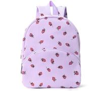 Aulenge Mochila para Niñas Mochilas Infantiles de Fresa Mochila Infantil Mochila de Día Mochila de Jardín de Infancia para Escuela Viajes Púrpura