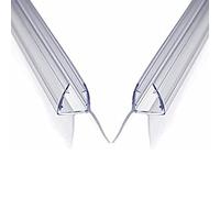 Aulett Goma De Mampara De Ducha 2x 100 Cm Para Mampara De Ducha De Cristal De 6mm, 7mm Y 8mm - Sello De Ducha, Junta De Ducha Con Vierteaguas Para Cabina De Ducha