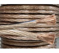 Auline 5 m x 6 mm2 10 AWG grueso de baja resistencia HiFi cable de altavoz sonido