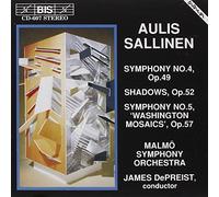 Aulis Sallinen: Symphony No. 4; Shadows; Symphony No. 5 "Washington Mosaics"