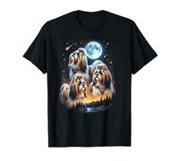 Aullando a la Luna Shih Tzu Camiseta