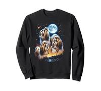 Aullando a la Luna Shih Tzu Sudadera