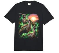 Aullando Hadeda I irds Cosmic Sunrise Wildlife Divertido Comfort Colors Adult Heavyweight T-Shirt