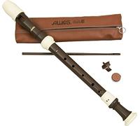 Aulos Aulos Classroom grabadora alto 3 piezas acabado rayado), Inglés a709bw