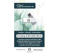 Aulterra EMF Home Protection anti radiación USB para protección de toda la casa para neutralizar frecuencias EMF incoherentes dañinas, incluyendo 5G