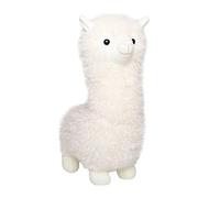 Auluda Peluche de alpaca de 45 cm de alto, cojín de abrazo, cojín suave y esponjoso, regalo de cumpleaños, niña y amante, lavable