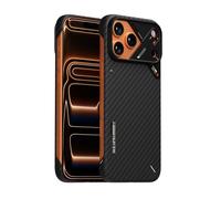 Aulumu A17 para iPhone 17 Pro MAX Funda de Fibra de aramida | 1500D Ultra Slim Woven | CoolHyper Real Cooling | Compatible con MagSafe