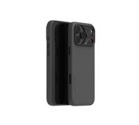 Aulumu CoolHyper A17 - Funda de piel vegana para iPhone 17 Pro, control de cámara, con aletas de refrigeración, comodidad de lujo, compatible con MagSafe, envoltura completa, color negro